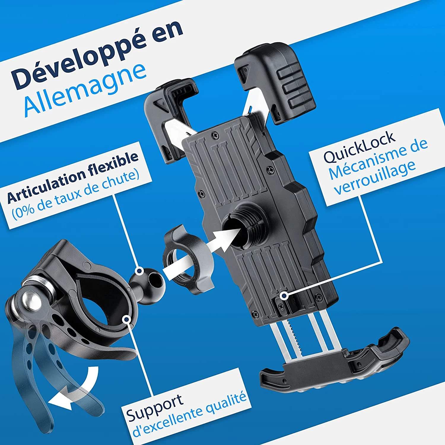 Porte Téléphone Vélo Flexible 7 Porte Téléphone Vélo Flexible – Image 5