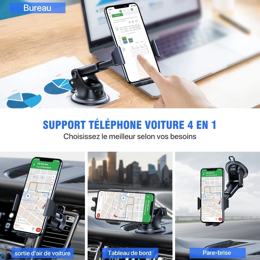 Support Téléphone Voiture Universel 8 Support Téléphone Voiture Universel – Image 6