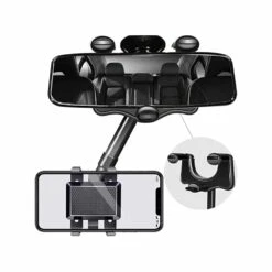 Porte Téléphone Voiture Rétroviseur Intérieur -Monde Electronique Porte telephone voiture retroviseur design