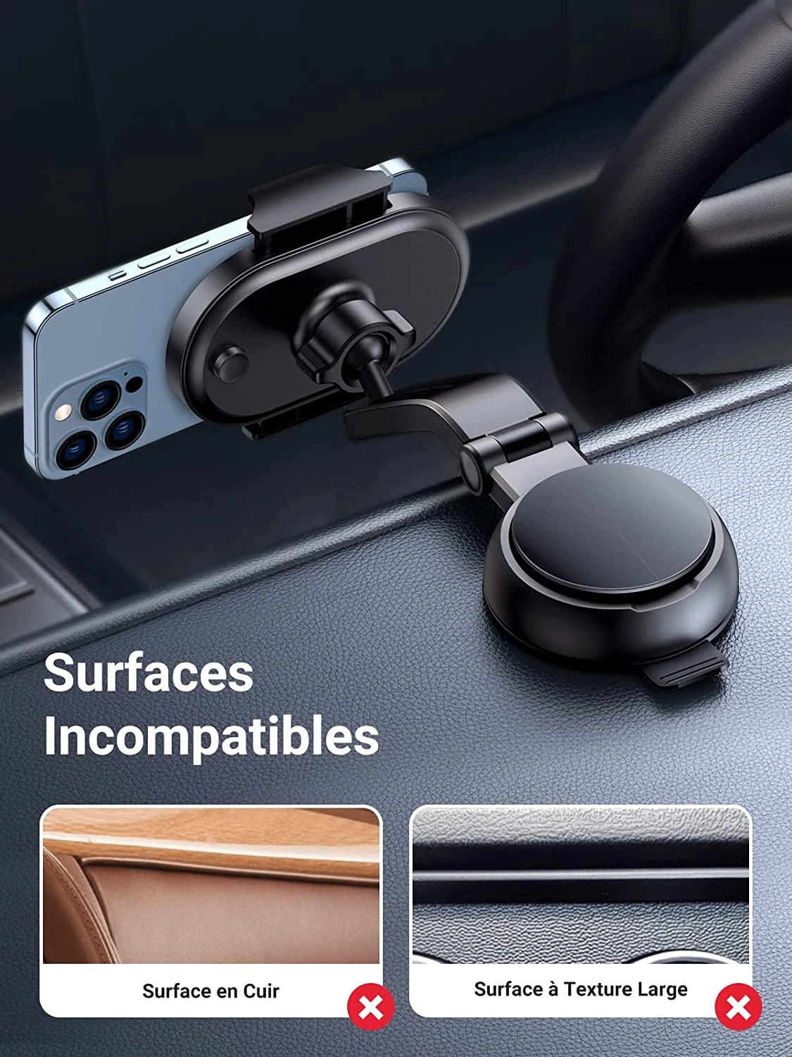 Support Téléphone Voiture Solide 9 Support Téléphone Voiture Solide – Image 7