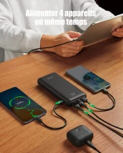 Power Bank 20000mAh X-Dragon -Monde Electronique Power Bank 20000mAh X Dragon alimentez 4 appareils en meme temps