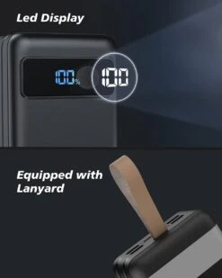 Power Bank 50000 MAh Enerwow -Monde Electronique Power Bank 50000 mAh Enerwow pourcentage