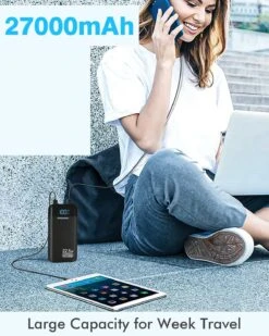 Power Bank Puissante 27000mAh -Monde Electronique Power Bank Puissante haute vitesse