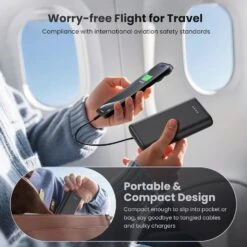 Power Bank Ekrist De 26800 MAh -Monde Electronique Power Bank Pxwaxpy de 26800 mAh Compact