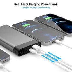 Power Bank Ultra-Rapide 22,5W -Monde Electronique Power Bank Ultra Rapide 225W charge simultanee