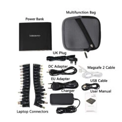 PowerBank Volessence 25000 MAh -Monde Electronique PowerBank Volessence 25000mAh accessoires fournis