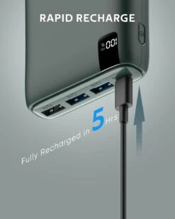 Batterie Externe Fast Charging -Monde Electronique Powerbank Charge Rapide 5 heures
