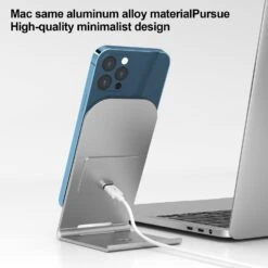 Chargeur Sans Fil Et Support De Téléphone 7 Chargeur Sans Fil Et Support De Téléphone -Monde Electronique SIMPFUN Chargeur sans fil rapide alliage daluminium