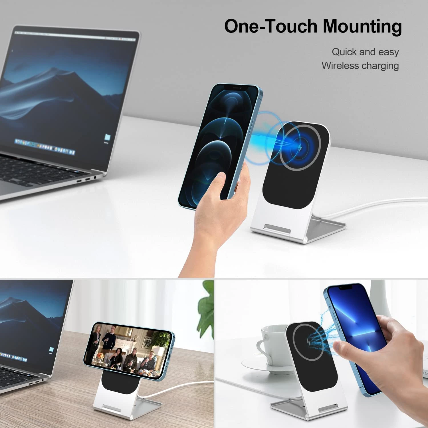 Chargeur Sans Fil Et Support De Téléphone 6 Chargeur Sans Fil Et Support De Téléphone – Image 4