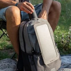 Sac à Dos Avec Chargeur Solaire Intégré -Monde Electronique Sac a dos avec Chargeur Solaire integre rayon du soleil