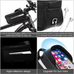 Sacoche De Guidon Et Cadre Vélo -Monde Electronique Sacoche de guidon et cadre Velo tout option