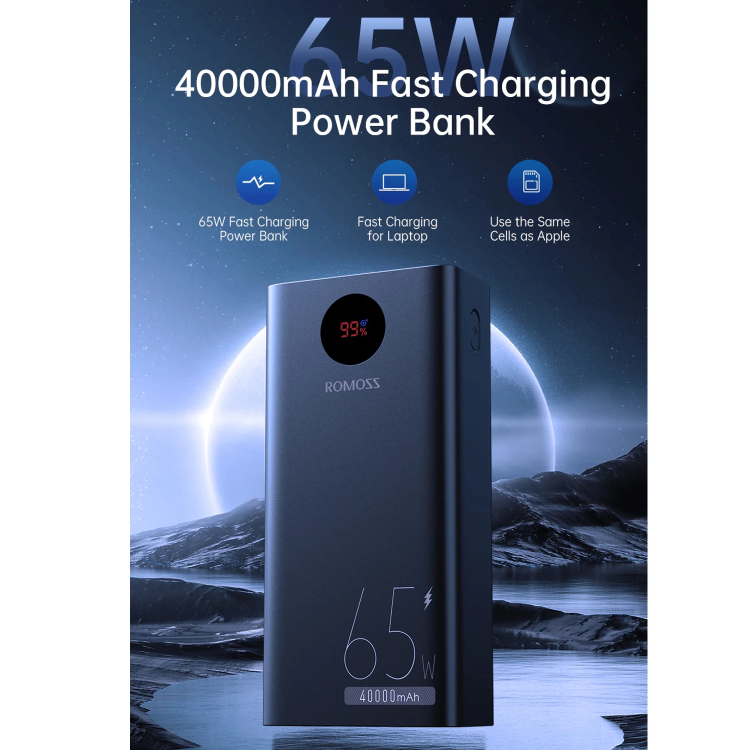 Batterie Portable 65W De 40000 MAh 10 Batterie Portable 65W De 40000 MAh – Image 8