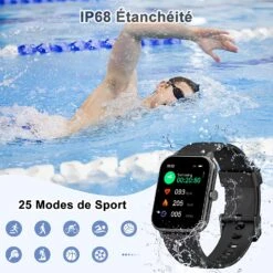 Smart Montre IOWODO Adolescent -Monde Electronique Smart Montre IOWODO Adolescent natation