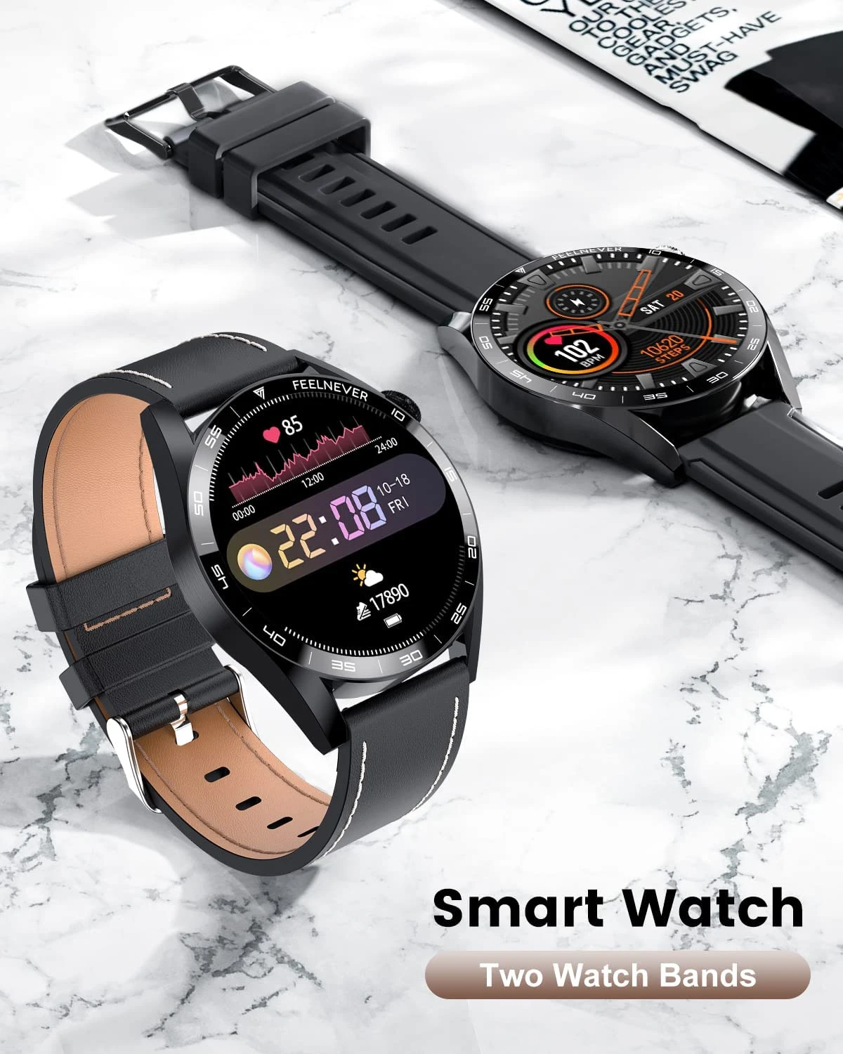 Smart Montre Watch Pour Adolescents En Cuir 8 Smart Montre Watch Pour Adolescents En Cuir – Image 6