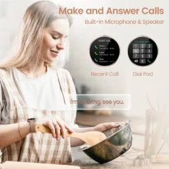 Montre Connectée Pour Jeunes Femmes 10 Montre Connectée Pour Jeunes Femmes -Monde Electronique Smart Watch Adolescente Maille Milanaise appels bluetooth