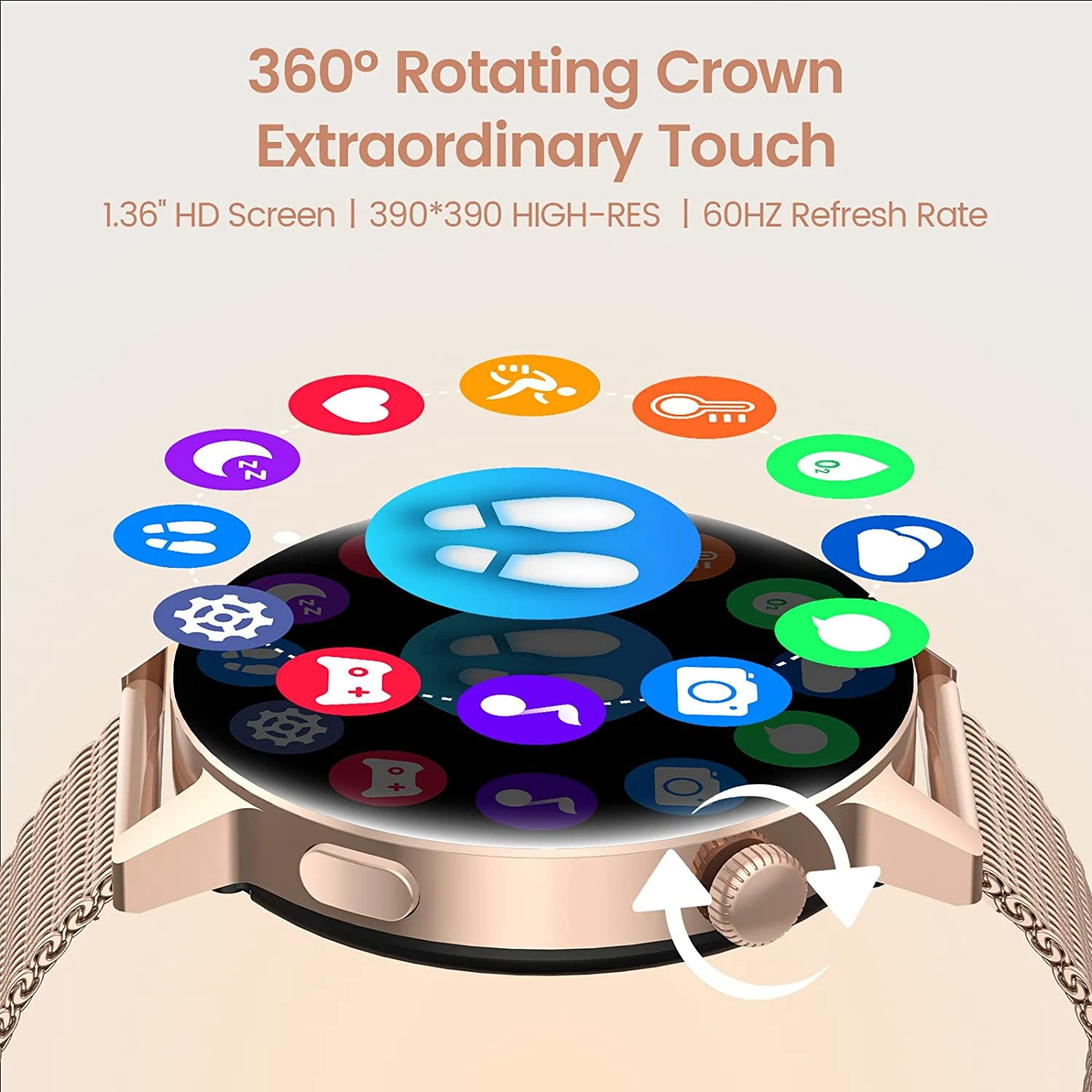 Montre Connectée Pour Jeunes Femmes 5 Montre Connectée Pour Jeunes Femmes – Image 3