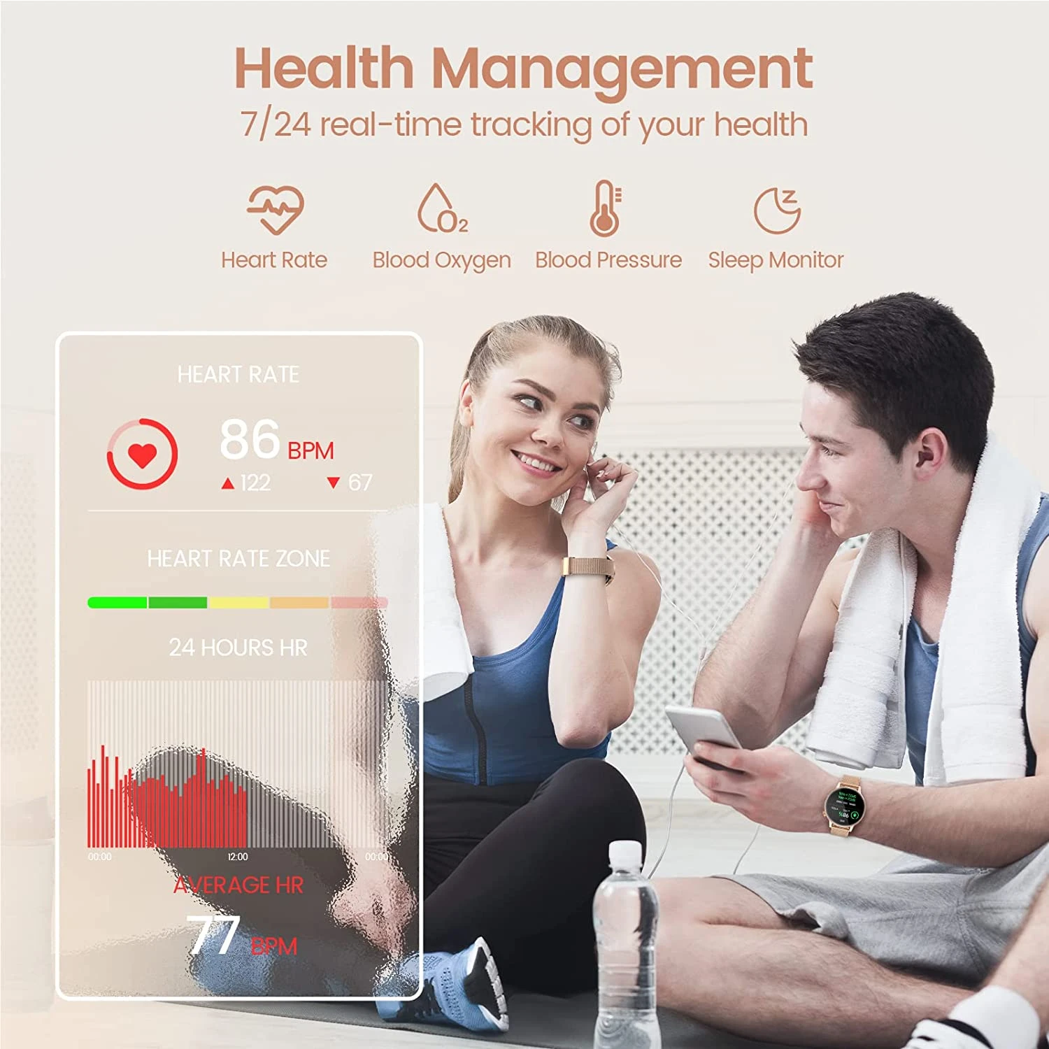 Montre Connectée Pour Jeunes Femmes 7 Montre Connectée Pour Jeunes Femmes – Image 5