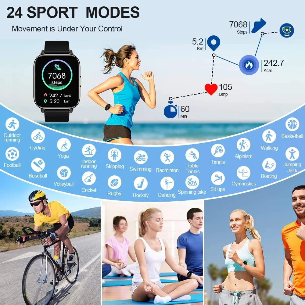 Smartwatch Sportive Pour Adolescents 6 Smartwatch Sportive Pour Adolescents – Image 4