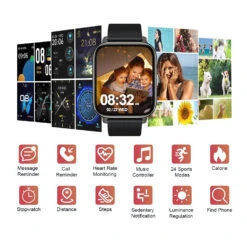 Smart Watch Adolescents Ordtop 9 Smart Watch Adolescents Ordtop -Monde Electronique Smart Watch Adolescents Ordtop fond decran personnalisable