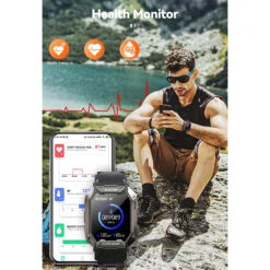 Montre Connectée Résistante Homme 12 Montre Connectée Résistante Homme -Monde Electronique Smart Watch CyberDyer Sport health
