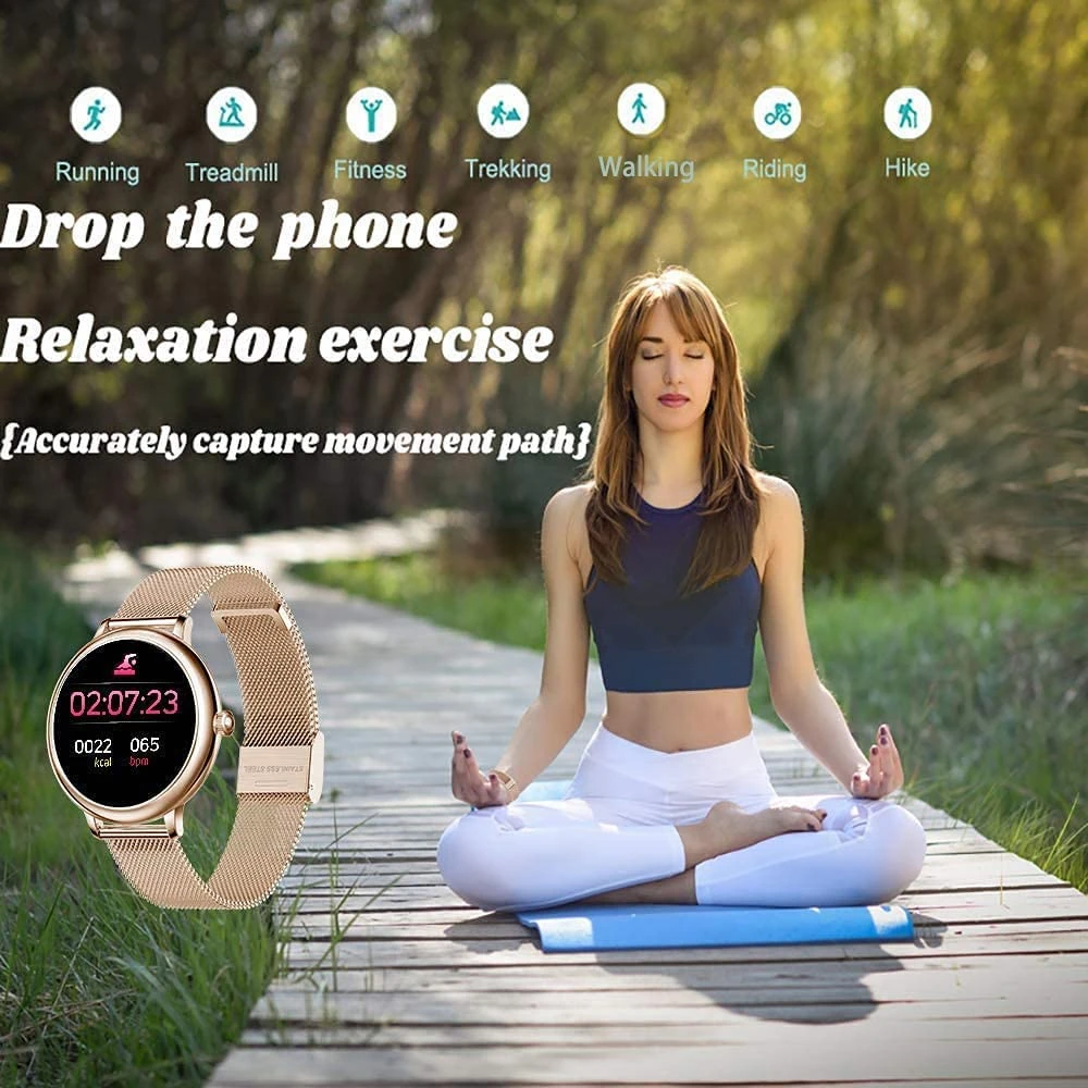 Montre Connectée Fine Femme 6 Montre Connectée Fine Femme – Image 4