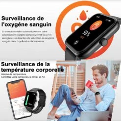 Smart Watch Adolescent Blackview R3 Pro -Monde Electronique Smart Watch adolescent Blackview R3 Pro suivi de loxygene