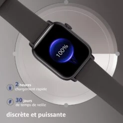 Smart Watch étanche Notification Message -Monde Electronique Smart Watch etanche notification message ecran