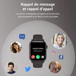 Smart Watch étanche Notification Message -Monde Electronique Smart Watch etanche notification message notification