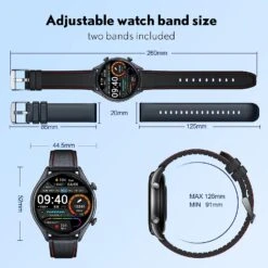 Montre Connectée Habillée Homme -Monde Electronique Smart Watch homme Weybon sport bracelet