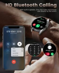 Montre Connectée Jeune Homme -Monde Electronique Smart Watch pour adolescents FeelNever appels telephoniques
