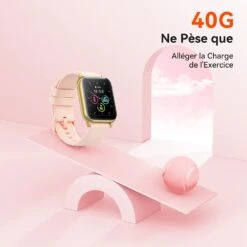 Smart Watch Pour Jeunes Femmes 5 ATM -Monde Electronique Smart Watch pour jeunes femmes 5ATM 40 grammes