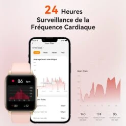 Smart Watch Pour Jeunes Femmes 5 ATM -Monde Electronique Smart Watch pour jeunes femmes 5ATM frequence cardiaque 24 heures