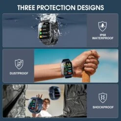 Smartwatch IP68 Waterproof 11 Smartwatch IP68 Waterproof -Monde Electronique Smartwatch IP68 Waterproof 3 modes de protections