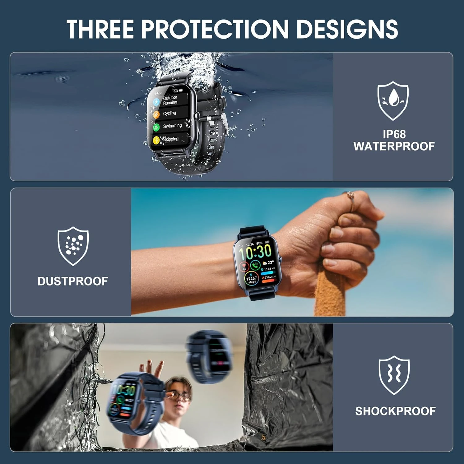 Smartwatch IP68 Waterproof 5 Smartwatch IP68 Waterproof – Image 3