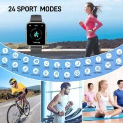 Smartwatch Haute Definition Adolescent -Monde Electronique Smartwatch haute definition adolescent 24 modes sports