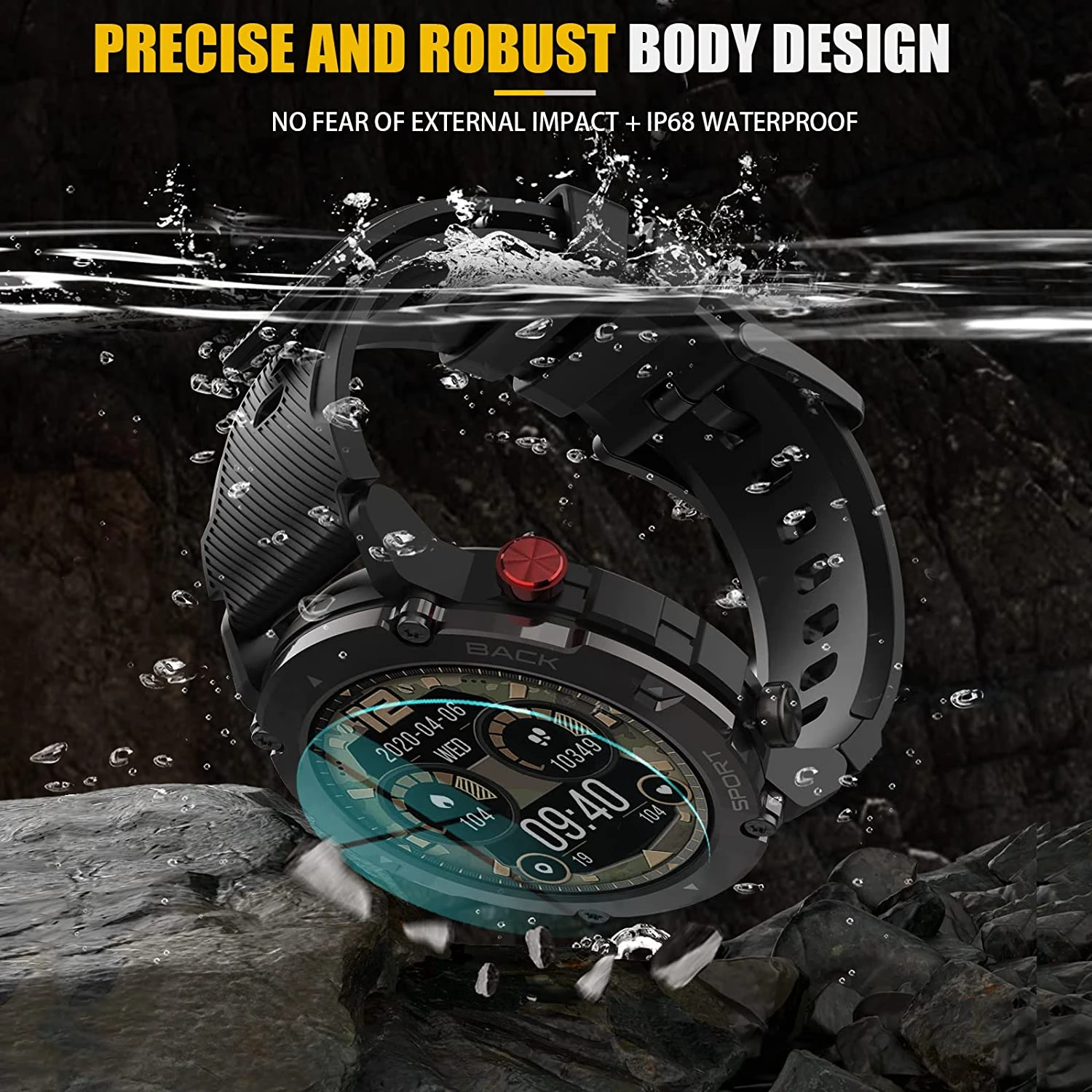 Smartwatch Jeune Adulte Pyrodum 5 Smartwatch Jeune Adulte Pyrodum – Image 3