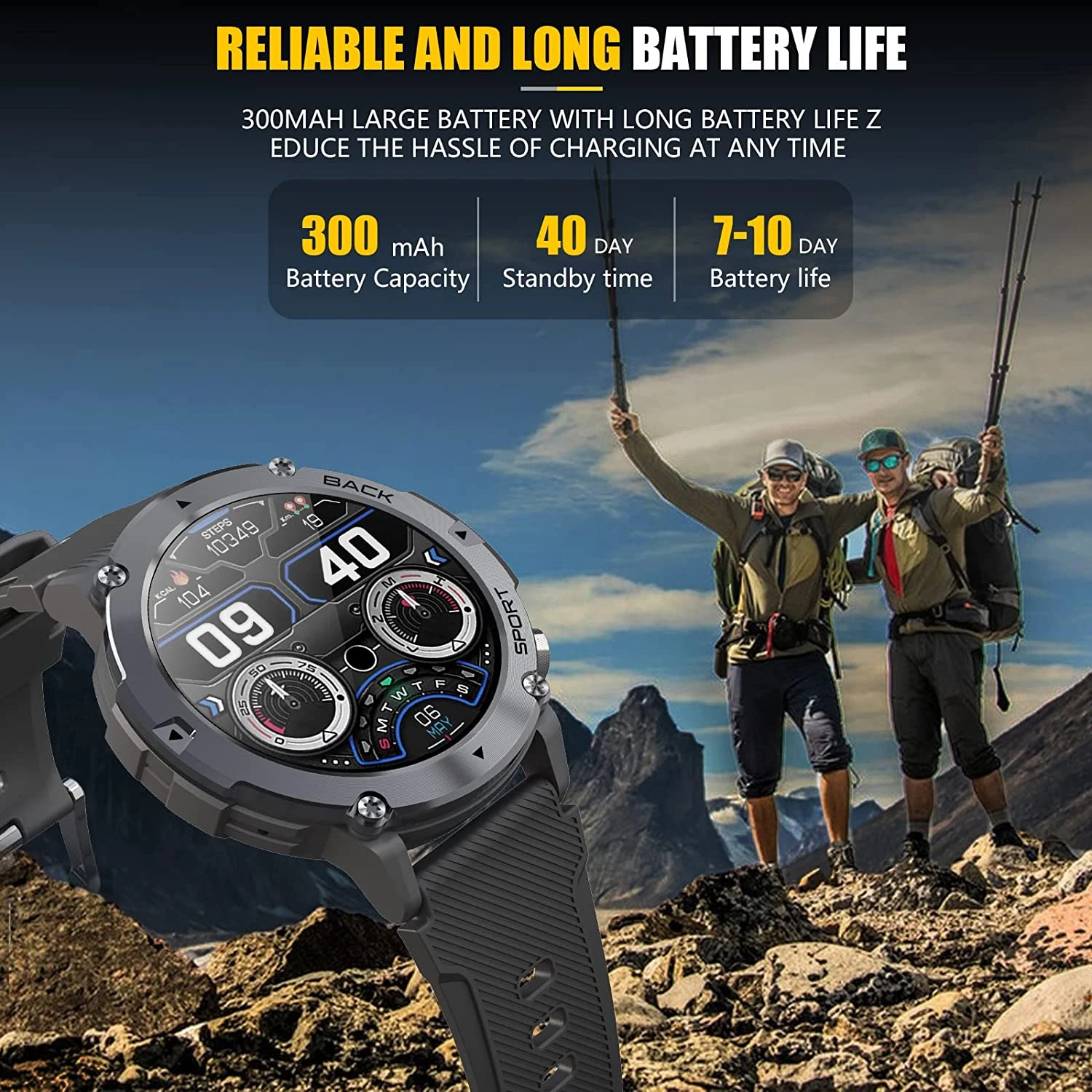 Smartwatch Jeune Adulte Pyrodum 6 Smartwatch Jeune Adulte Pyrodum – Image 4