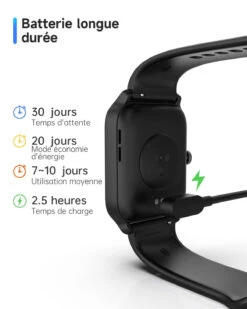 SmartWatch Pour Natation -Monde Electronique Smartwatch pour natation batterie longue duree