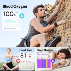 Smartwatch Sport Homme étanche -Monde Electronique Smartwatch sport homme etanche suivi