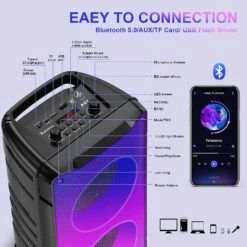 Sono Bluetooth Puissante 12 Sono Bluetooth Puissante -Monde Electronique Sono Bluetooth Puissante facile a utiliser