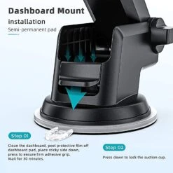 Soutien Téléphone Pour Voiture Stable -Monde Electronique Soutien telephone pour voiture ventouse puissante