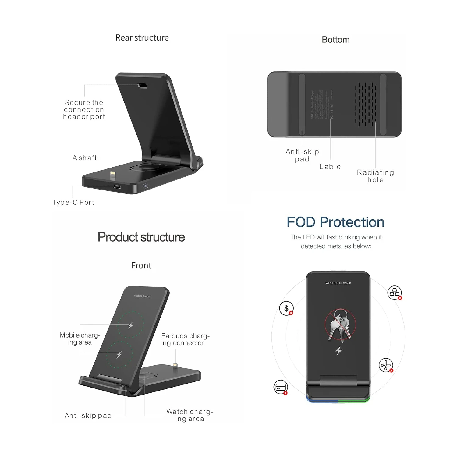 Station De Charge 3 En 1 10 Station De Charge 3 En 1 – Image 8
