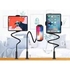 Support Lit Pour Téléphone Et Tablette -Monde Electronique Support Lit pour telephone et tablette rotation