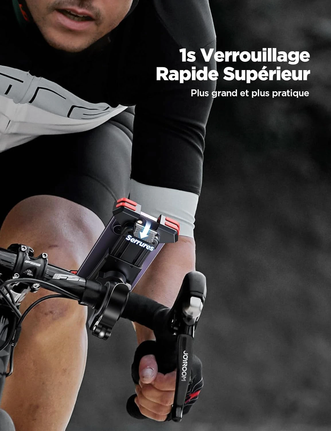 Support Smartphone Anti-Vibrations Vélo 4 Support Smartphone Anti-Vibrations Vélo – Image 2