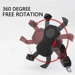 Support Smartphone Anti-Secousses Moto -Monde Electronique Support Smartphone Feyg Moto 360 degres