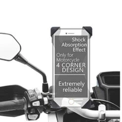 Support Smartphone Anti-Secousses Moto -Monde Electronique Support Smartphone Feyg Moto anti choc