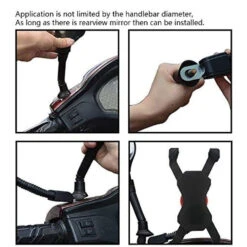 Support Smartphone Anti-Secousses Moto -Monde Electronique Support Smartphone Feyg Moto installation