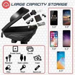 Support Smartphone Moto Avec Rangement 7 Support Smartphone Moto Avec Rangement -Monde Electronique Support Smartphone Moto Bisnie capacite de stockage