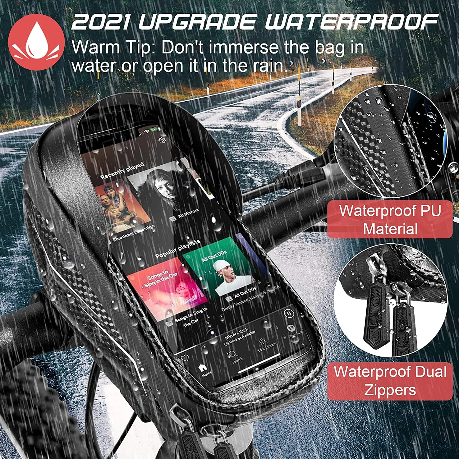 Support Smartphone Moto Avec Rangement 5 Support Smartphone Moto Avec Rangement – Image 3