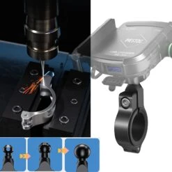 Support Smartphone Moto Induction Imperméable -Monde Electronique Support Smartphone Moto Induction impermeable ergonomique